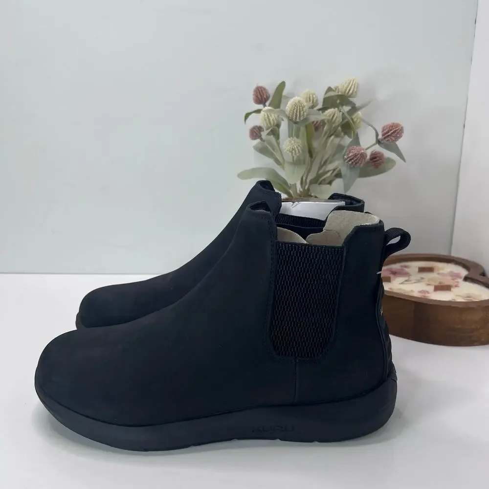 Kuru Draft Salo Lightweight Slip On Comfort Boot Jet Black Men 10.5 Medium NWOB